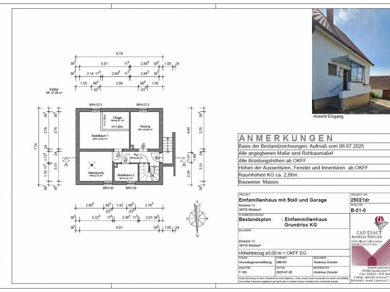 Einfamilienhaus mit Gestaltungspotenzial in ruhiger Lage - Willkommen zu Hause! *Angebotsverfahren!