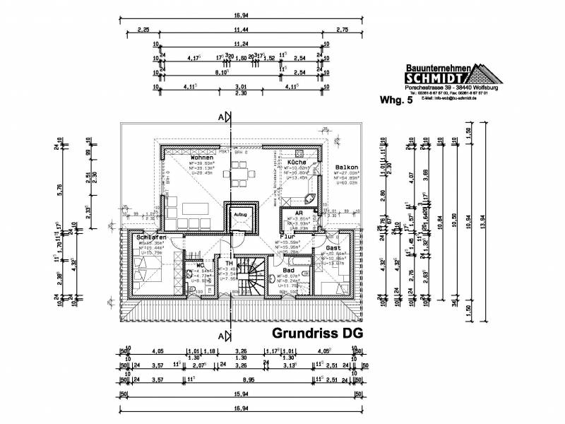 Penthouse | Wohnung mit direktem Personenaufzug | Mörse | Wolfsburg | WOB | Kauf