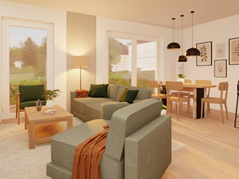 Mit Balkon - moderne Obergeschosswohnung Kaiserkamp in Sickte | Willkommen zu Hause!