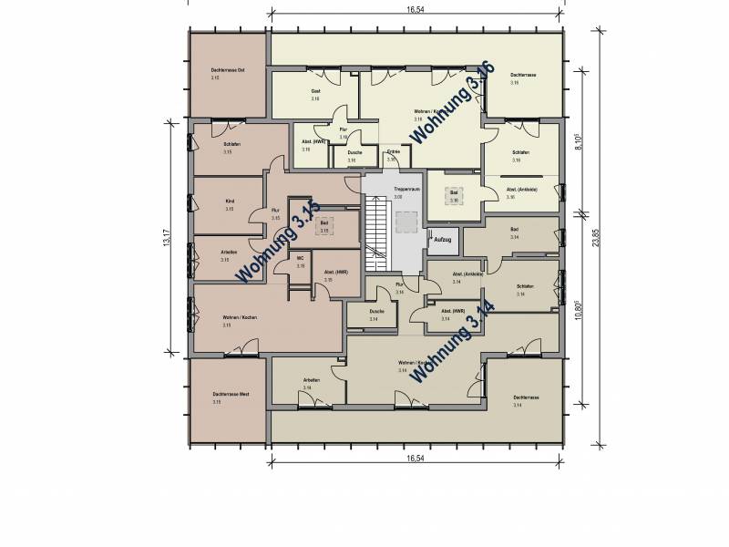 INFORMATIONS-TAG & GRUNDSTÜCKSBESICHTIGUNG für Neubau-Eigentumswohnungen | WF-Sickte Kaiserkamp 19 | Sonntag, 22.03.2026 von 14-16.00 Uhr | Dachterrasse - Über den Dächern vom Kaiserkamp in Sickte | Willkommen zu Hause!